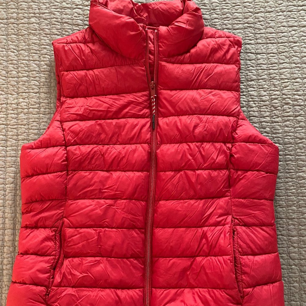 GAP Red Puffer Vest